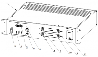 X Band Up/Downconverter